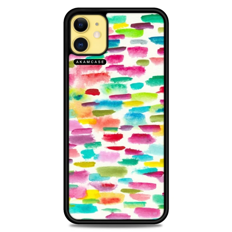 کاور آکام مدل AMC-WA11-WATER COLOR-4 مناسب برای گوشی موبایل اپل iPhone 11