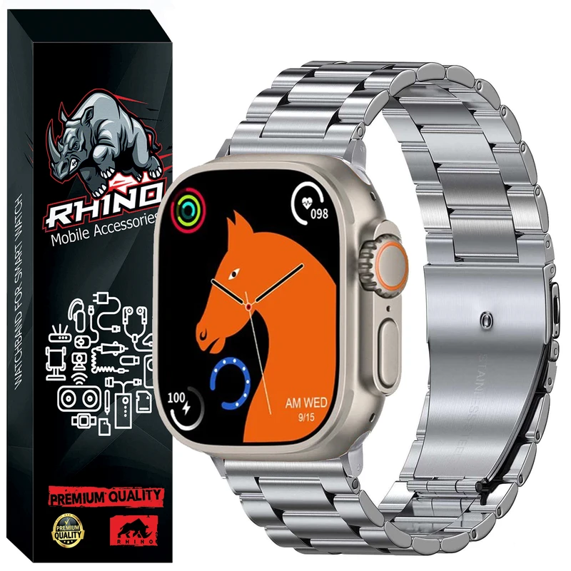 بند راینو مدل 3Bead مناسب برای ساعت هوشمند اسمارت T900 Ultra