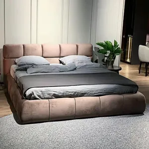   تخت خواب دو نفره مدل ال ای دی دار مدرن سایز 200x160 سانتی متر