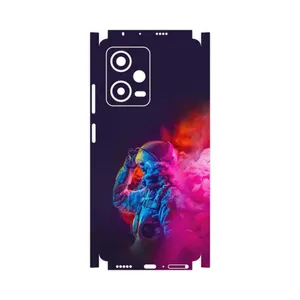 MAHOOT Smoke Rainbow Digital Art 1-FullSkin Cover Sticker for Xiaomi Redmi Note 12 Pro 5G