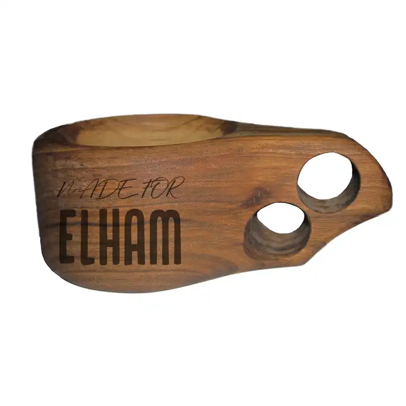 لیوان چوبی مدل الهام