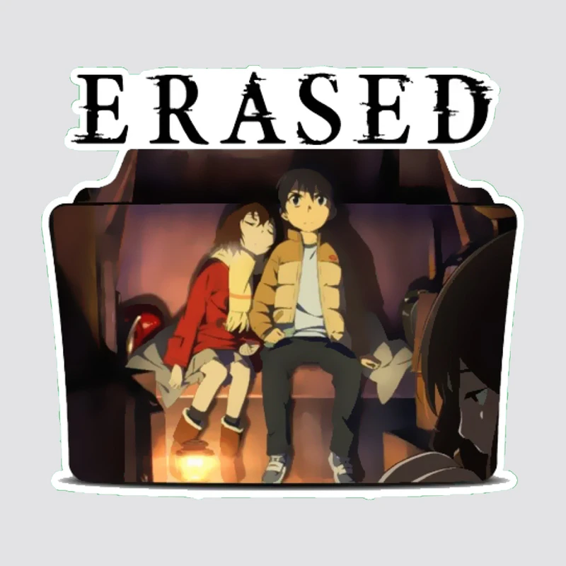 استیکر لپ تاپ پیکسل میکسل مدل انیمه erased کد 3
