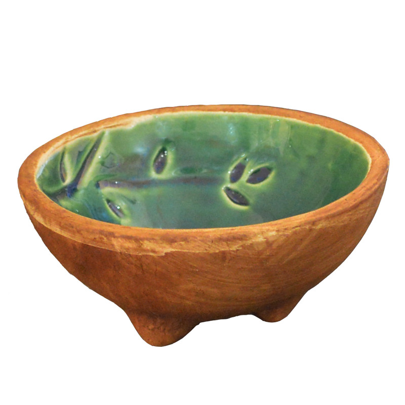 کاسه سرامیکی طرح پایه دار 