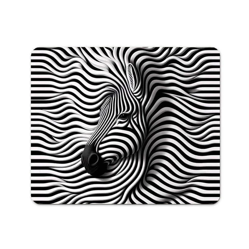 ماوس پد پاد آفرین مدل گورخر کد P789 سایز 19*24 سانتی متر