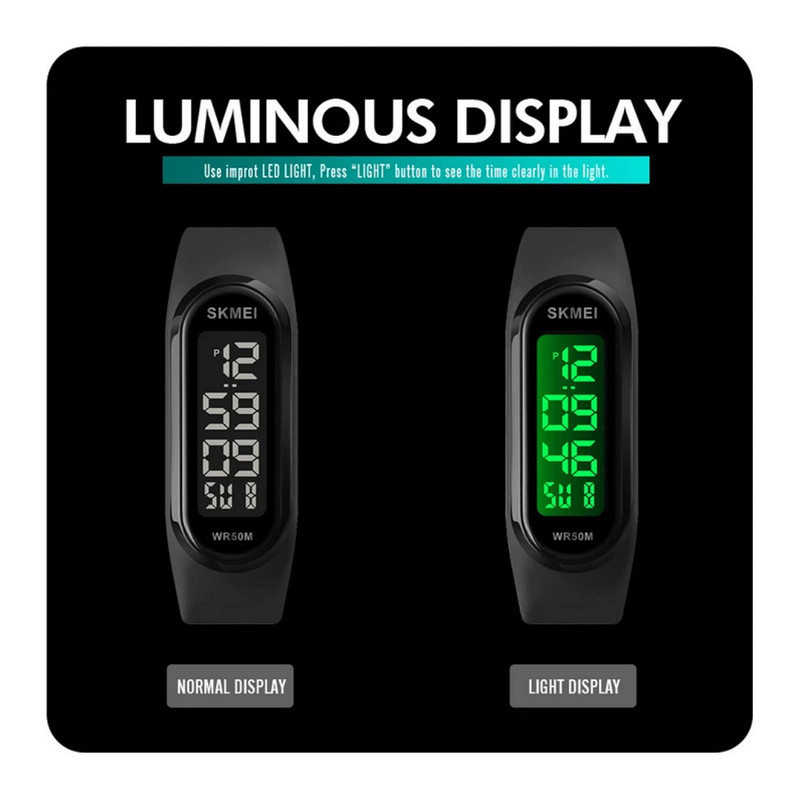 ساعت مچی دیجیتال اسکمی مدل 1666 BG