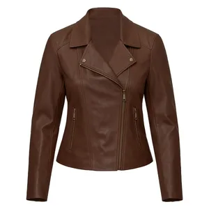 کت چرم زنانه مدل MTC