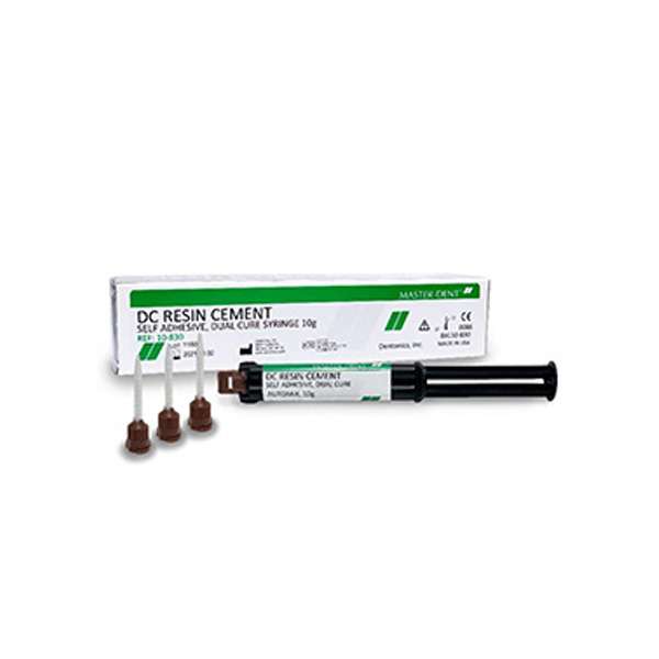 سمان رزینی دوال کیور مستر دنت مدل Resin Cement Dual-Cure مقدار 10 گرم سمان رزینی دوال کیور مستر دنت مدل Resin Cement Dual-Cure مقدار 10 گرم