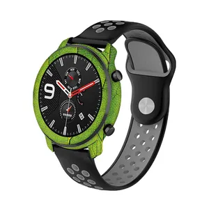 MAHOOT Leaf-Texture Cover Sticker for Xiaomi Amazfit GTR 47mm Smartwatch