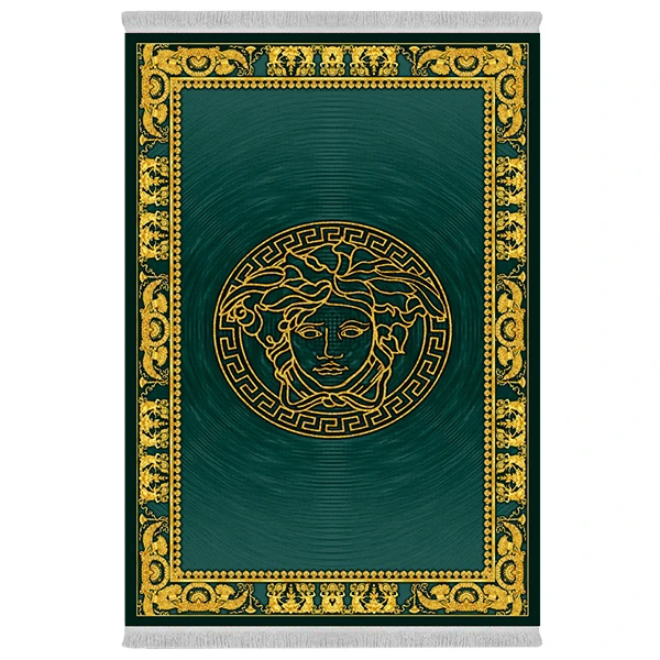 فرش پارچه‌ای دفه مدل فرشینه طرح مدرن کد 1138