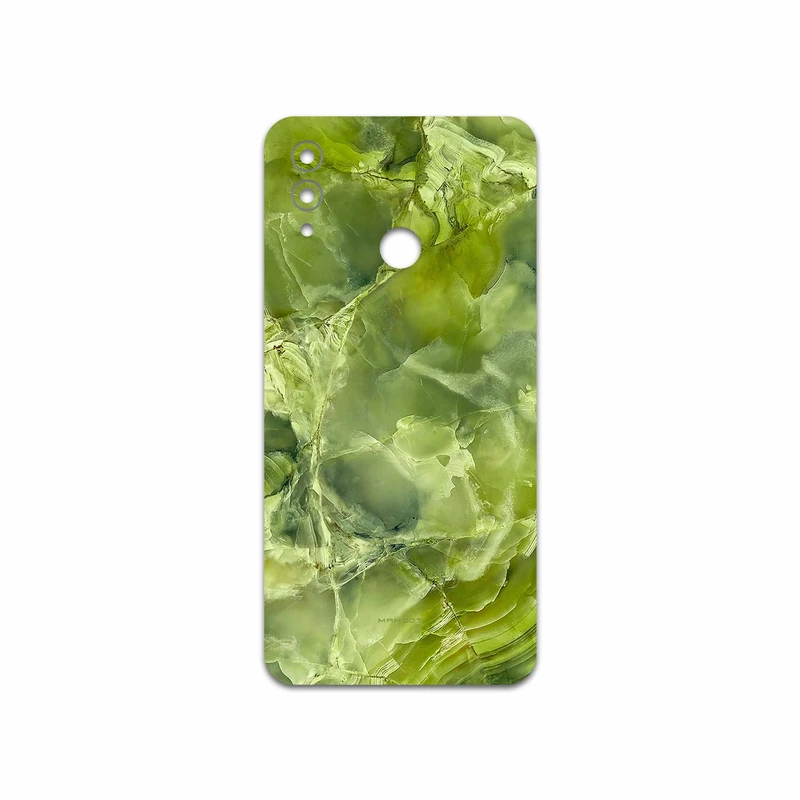 برچسب پوششی ماهوت مدل Green Crystal Marble مناسب برای گوشی موبایل آنر 10 Lite