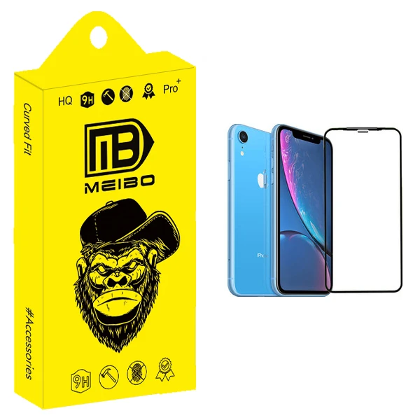 محافظ صفحه نمایش 5D میبو مدل +MHD مناسب برای گوشی موبایل اپل iPhone XR