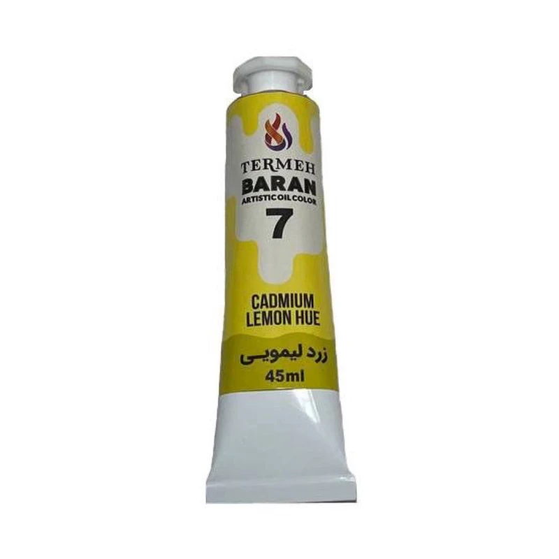 رنگ روغن ترمه باران کد 7 حجم 45 میلی لیتر