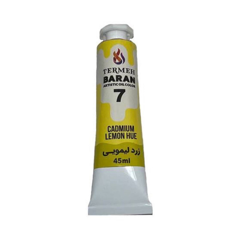 رنگ روغن ترمه باران کد 7 حجم 45 میلی لیتر