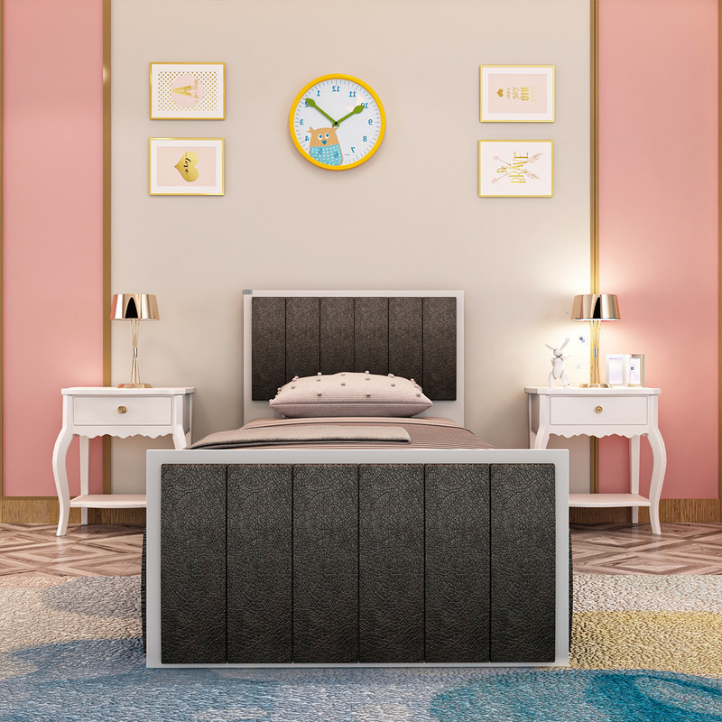تخت خواب نوجوان اعیان مدل FH853 سایز 80x180 سانتی متر