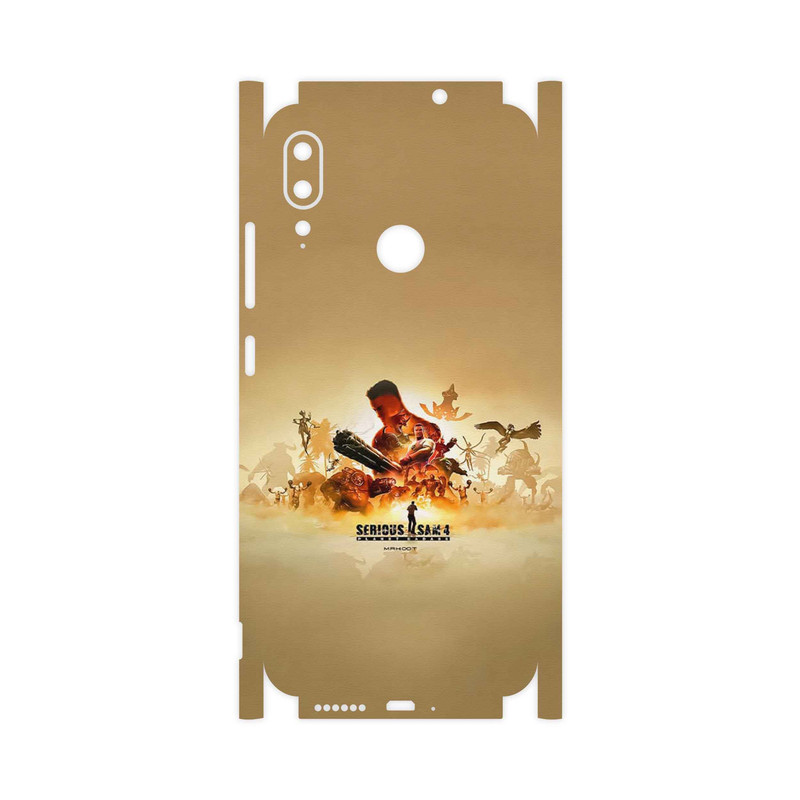 برچسب پوششی ماهوت مدل Serious Sam Game Series-FullSkin مناسب برای گوشی موبایل موتورولا Moto E6 Plus