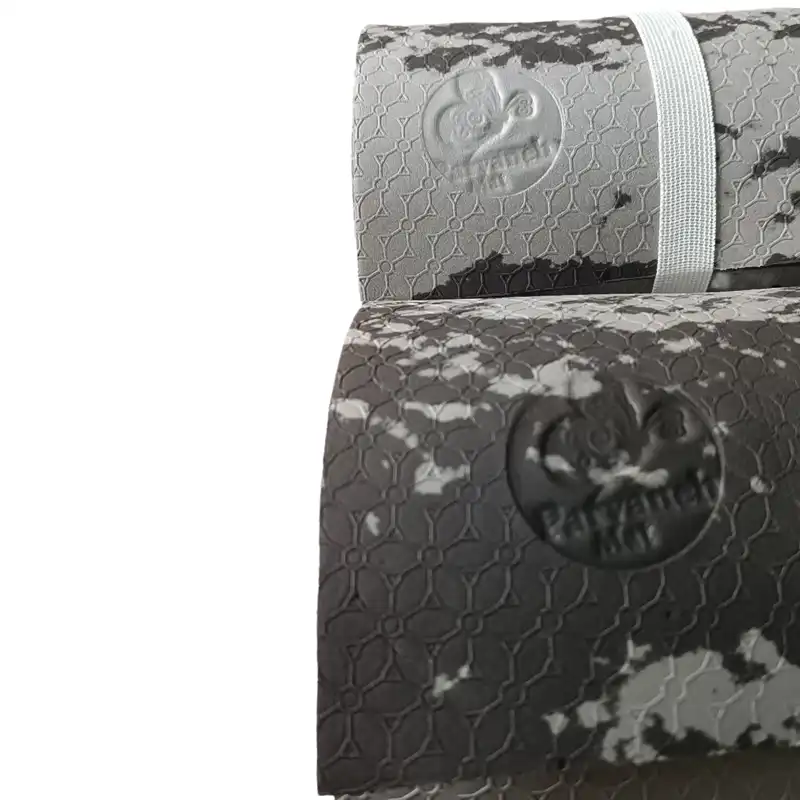 زیر انداز یوگا مدل پروانه مت طرح ابر و بادی ضخامت 8 میلی متر