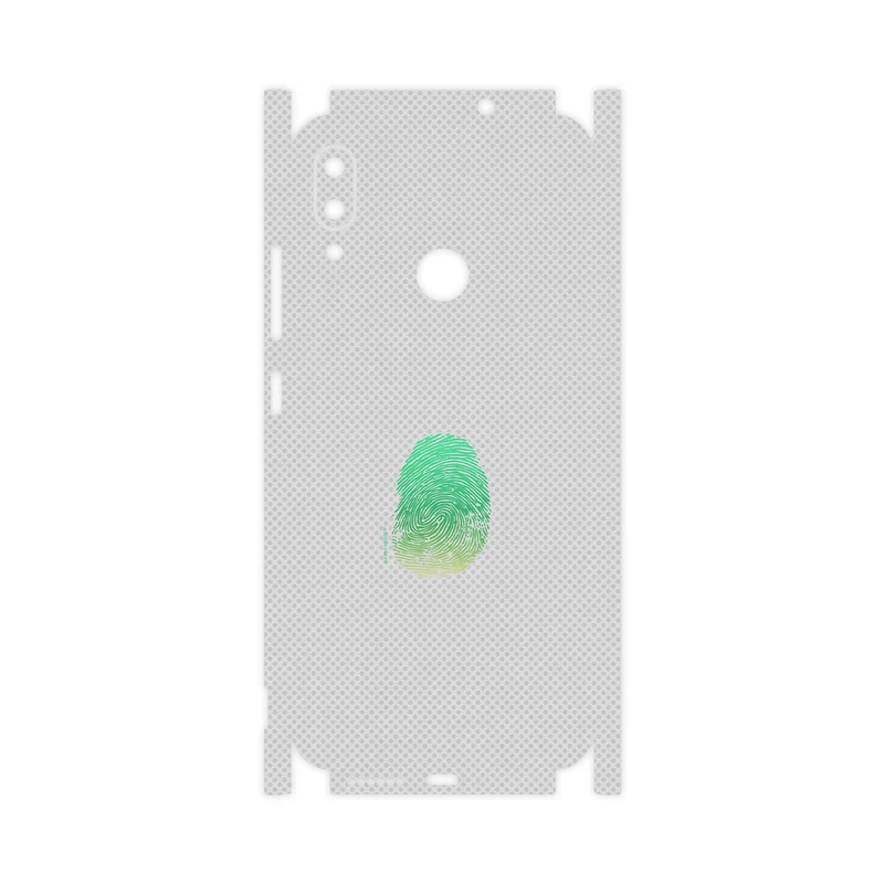 برچسب پوششی ماهوت مدل Minimal Fingerprint-FullSkin مناسب برای گوشی موبایل موتورولا Moto E6 Plus