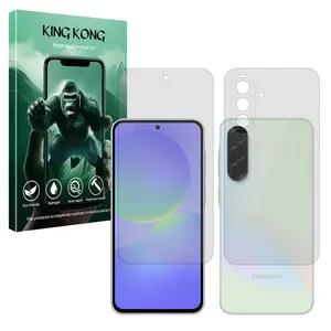 King Kong Tough model transparent screen protector suitable for Samsung Galaxy A56 mobile phone along with the back protector