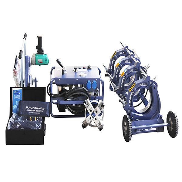 دستگاه جوش لوله پلیمری مدل تمام هیدرولیک 200mm