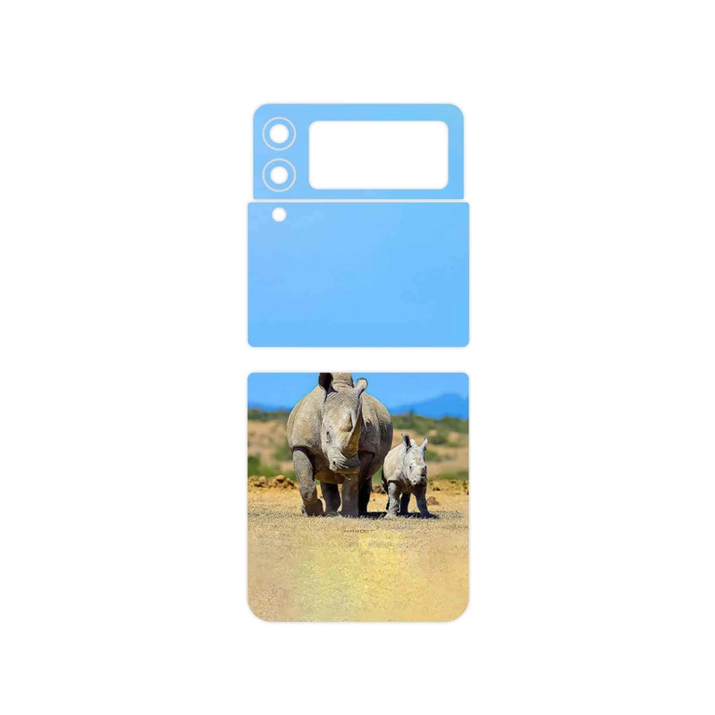 برچسب پوششی ماهوت مدل Rhino مناسب برای گوشی موبایل سامسونگ Galaxy Z Flip3 5G