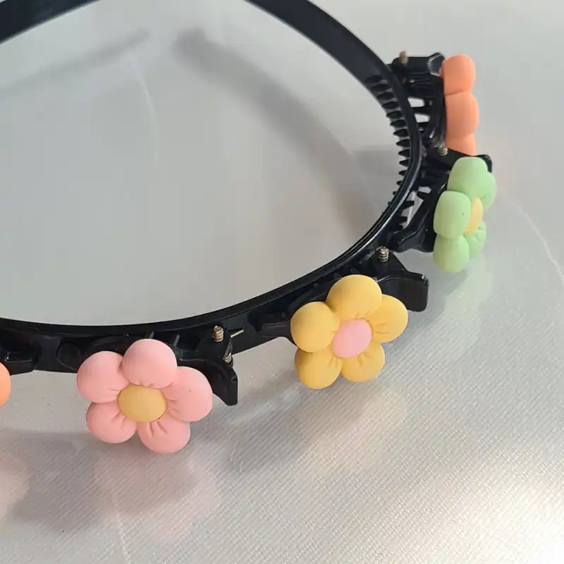 تل مو دخترانه مدل کلیپس دار آفریقایی T07