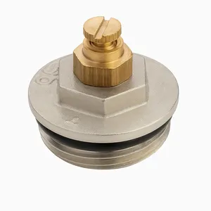 درپوش کلکتوری مدل برنجی به همراه شیر تخلیه هوا