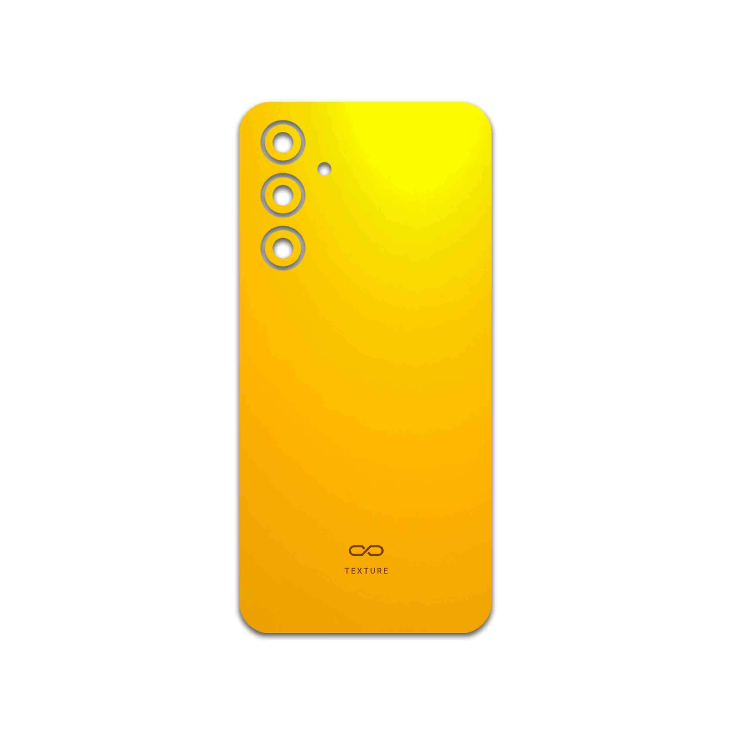 برچسب پوششی ماهوت مدل Matte-Deep-Mustard مناسب برای گوشی موبایل سامسونگ Galaxy A54