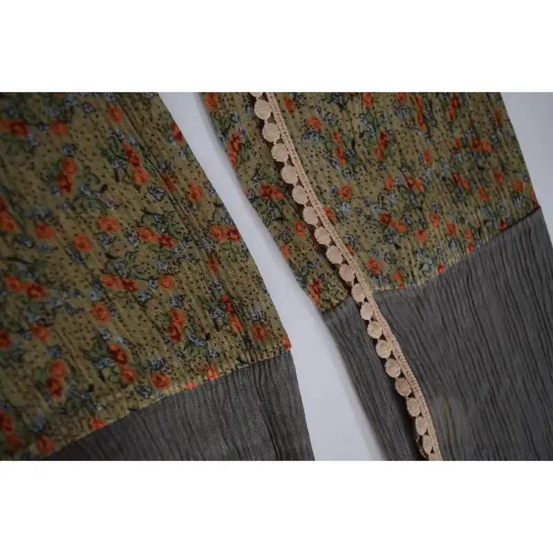 شال زنانه مدل پلیسه دور سکه کد 02