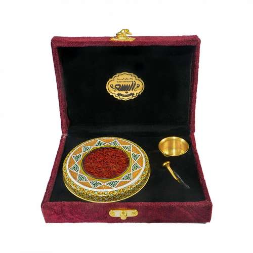 زعفران الیسه سرخ - 3 گرم به همراه هاون مجموعه 2 عددی