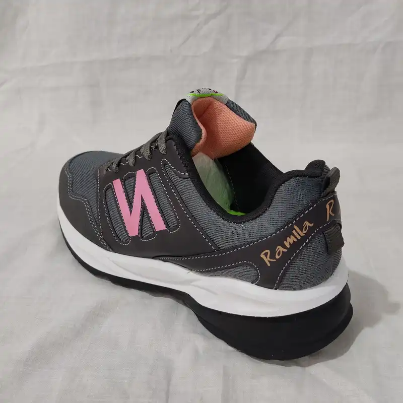 کفش راحتی زنانه رامیلا مدل مادرید رنگ طوسی