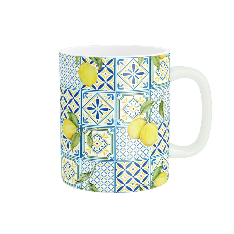 ماگ پاد آفرین طرح کاشی کد 5686