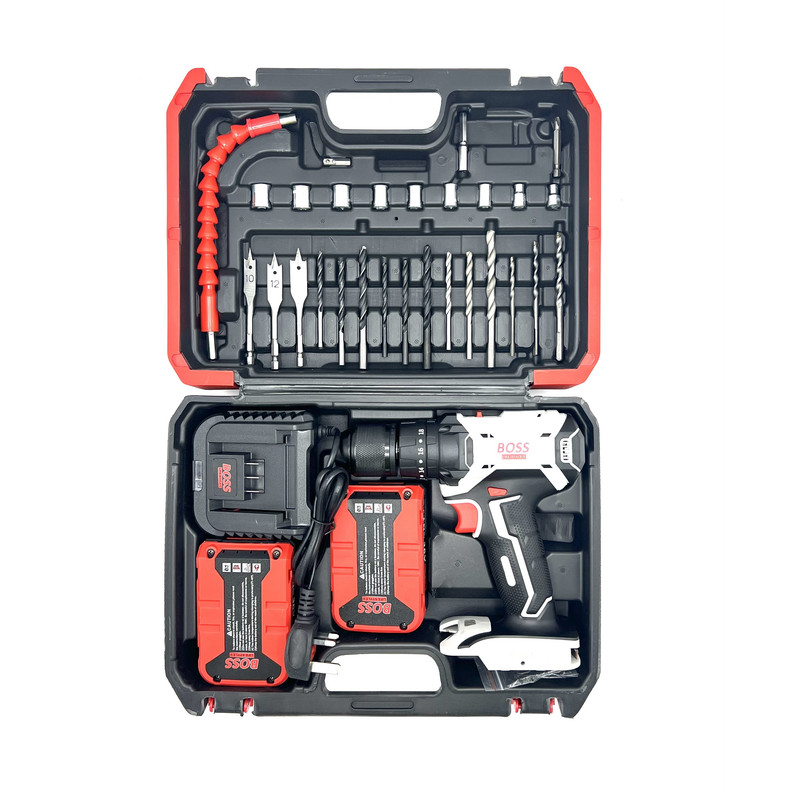 دریل چکشی شارژی صنعتی باس مدل LIFE_STYLE مجموعه 29 عددی دریل چکشی شارژی صنعتی باس مدل LIFE_STYLE مجموعه 29 عددی