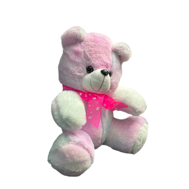 عروسک مدل خرس آبرنگی ارتفاع 30 سانتی متر 