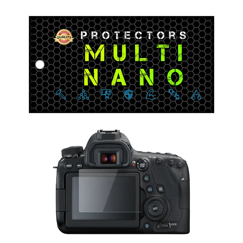 محافظ صفحه نمایش دوربین شفاف مولتی نانو مدل X-S1N مناسب برای دوربین عکاسی کانن 6D Mark II