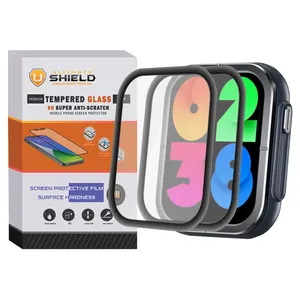 محافظ صفحه نمایش نانو آلتیمیت شیلد مدل Pmma-UL مناسب برای ساعت هوشمند میبرو C3 بسته دو عددی