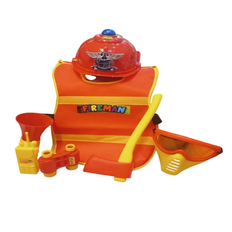 ست ایفای نقش مدل آتش نشان مجموعه 7 عددی