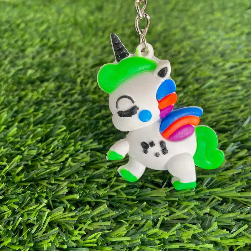 جاکلیدی مدل اسب تک شاخ سیلیکونی