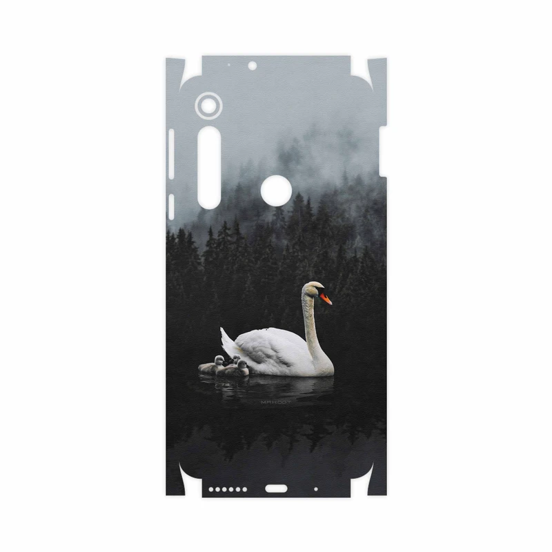 برچسب پوششی ماهوت مدل Swan Lake-FullSkin مناسب برای گوشی موبایل موتورولا One Macro