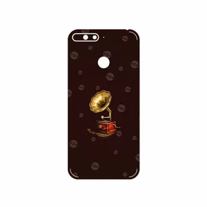 MAHOOT Gramophone Nostalgia Cover Sticker for Huawei Y6 2018