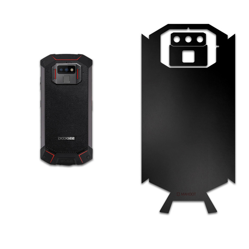 برچسب پوششی ماهوت مدل Black-Matte مناسب برای گوشی موبایل دوجی S70