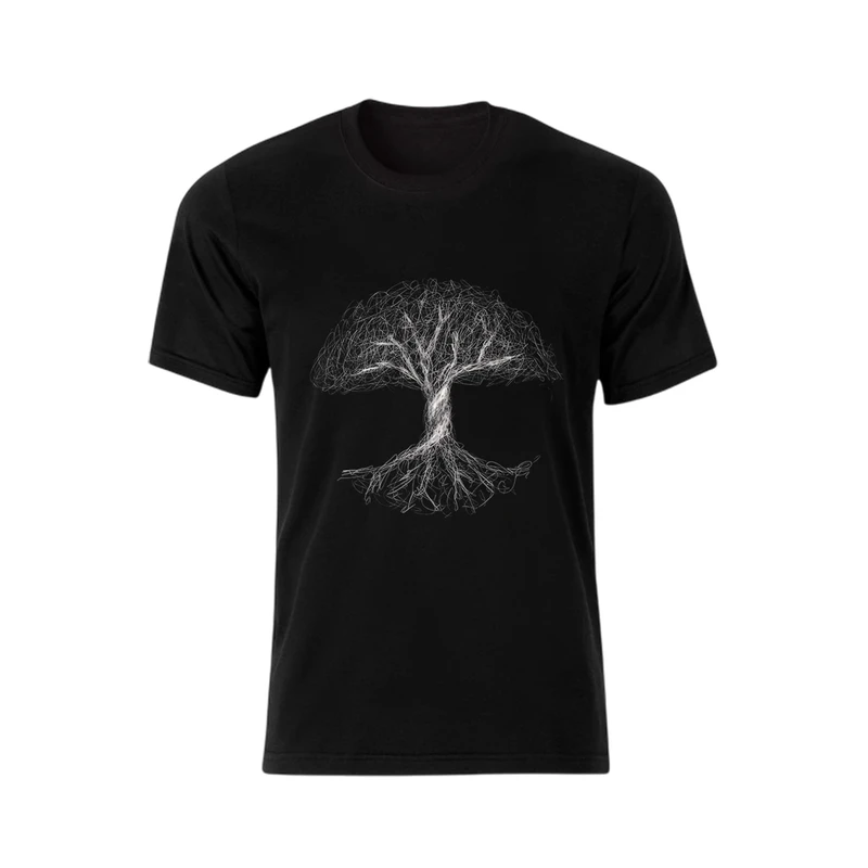 تی شرت آستین کوتاه مردانه مدل  my tree bl