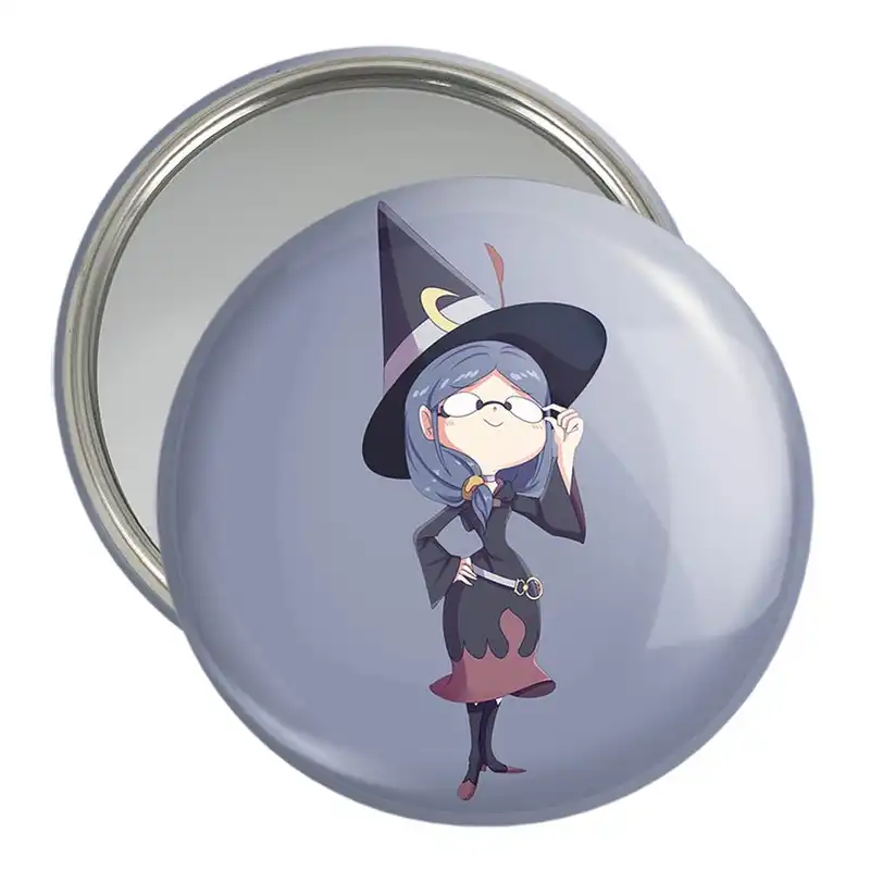آینه جیبی خندالو مدل اورسلا انیمه جادوگران کوچک Little Witch Academia کد 22960