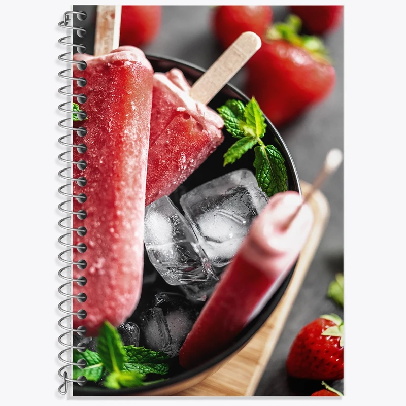 دفتر لغت 50 برگ خندالو طرح بستنی کد F267