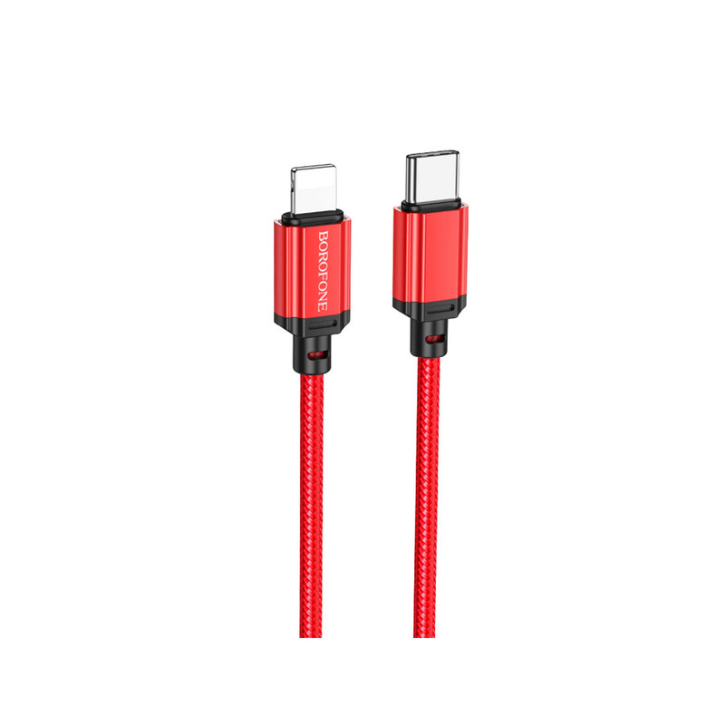 کابل تبدیل USB-C به لایتنینگ بروفون مدل BX68 20W طول 1 متر
