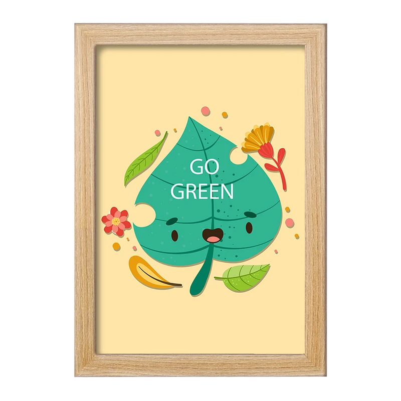 تابلو خندالو مدل حمایت از محیط زیست کد 25892