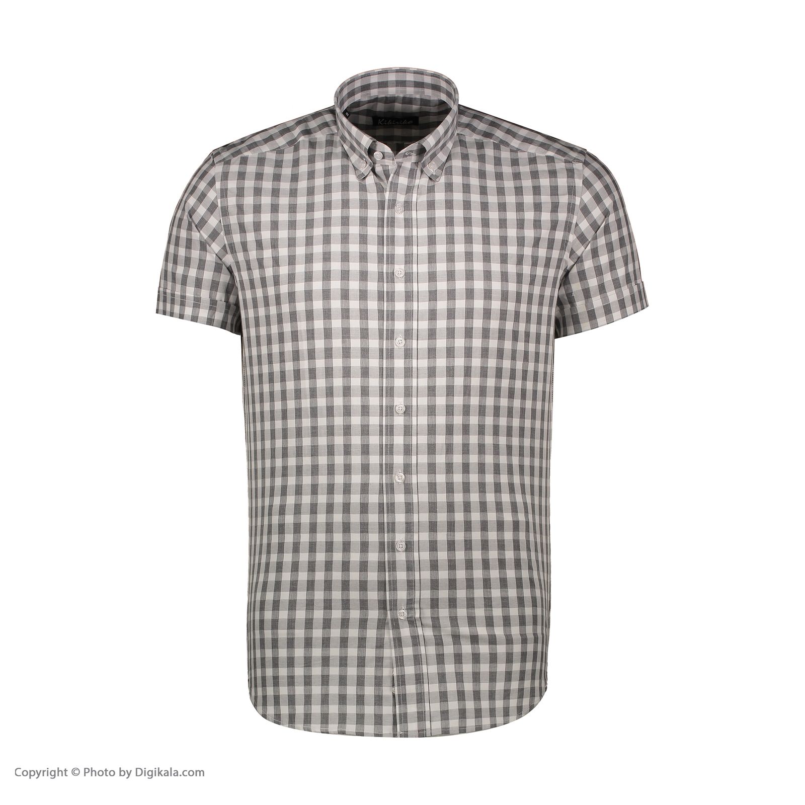 پیراهن آستین کوتاه مردانه کیکی رایکی مدل MBB20169-303 -  - 2