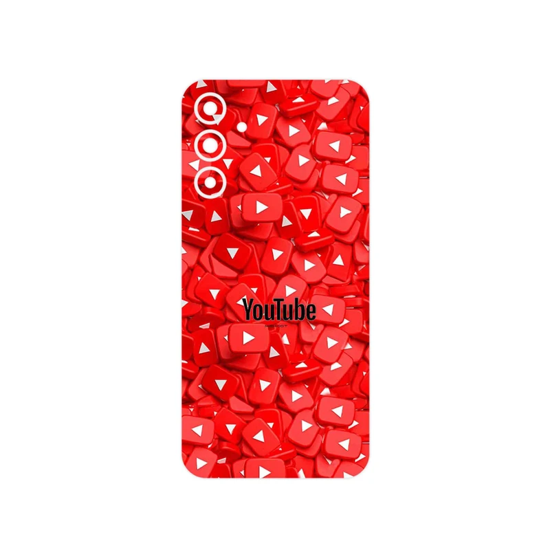 برچسب پوششی ماهوت مدل Youtube مناسب برای گوشی موبایل سامسونگ Galaxy A15