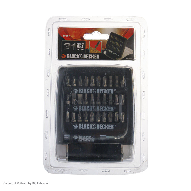 مجموعه 32 عددی سری پیچ گوشتی بلک اند دکر مدل a7122
