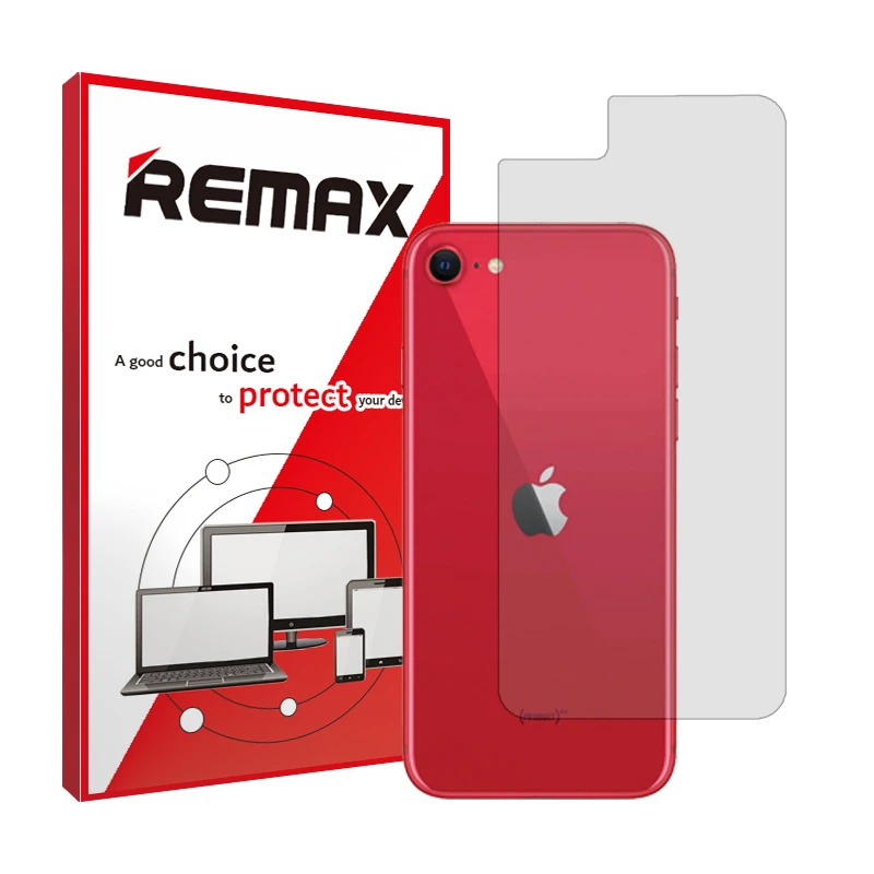 محافظ پشت گوشی شفاف ریمکس مدل HyGEL مناسب برای گوشی موبایل اپل iPhone SE (2020)