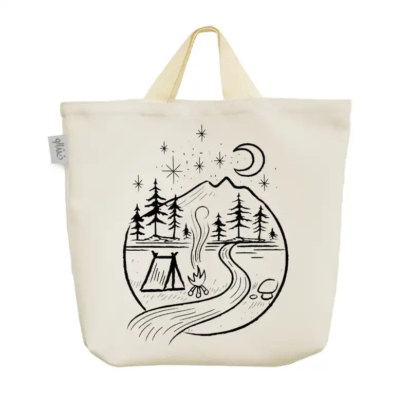 ساک خرید خندالو مدل کمپینگ کد 2404